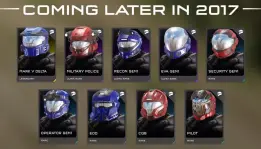 Halo 5 mengeluarkan 9 helm klasik