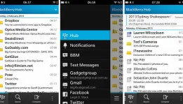 Blackberry Hub untuk Platform Luar