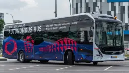 Singapura Uji Coba Bus Listrik Tanpa Pengemudi