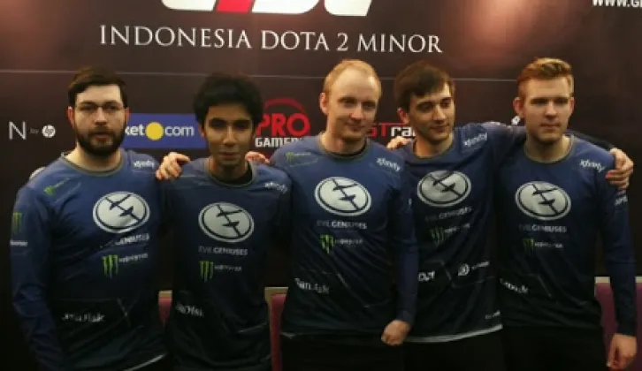Tim Evil Geniuses meraih gelar juara turnamen Dota 2 GESC: Indonesia