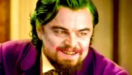 Leo Di Caprio Sebagai  The Joker