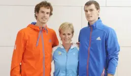 Judy Murray, Ibu dan Guru Dua Petenis Nomor Satu Dunia