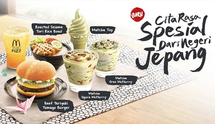 McD, Cita Rasa Dari Negri Jepang!