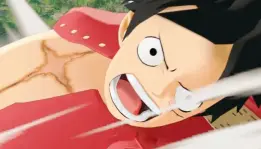 One Piece World Seeker memamerkan screenshoot berisikan gambaran pulau dan karakter