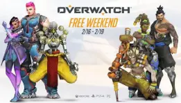 Overwatch menggelar ajang Free Weekend pada tanggal 1619 Februari