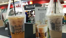 Review  DumDum Thai Tea  Lotte Mart
