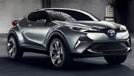 Tampilan Mobil Konsep Toyota CHR